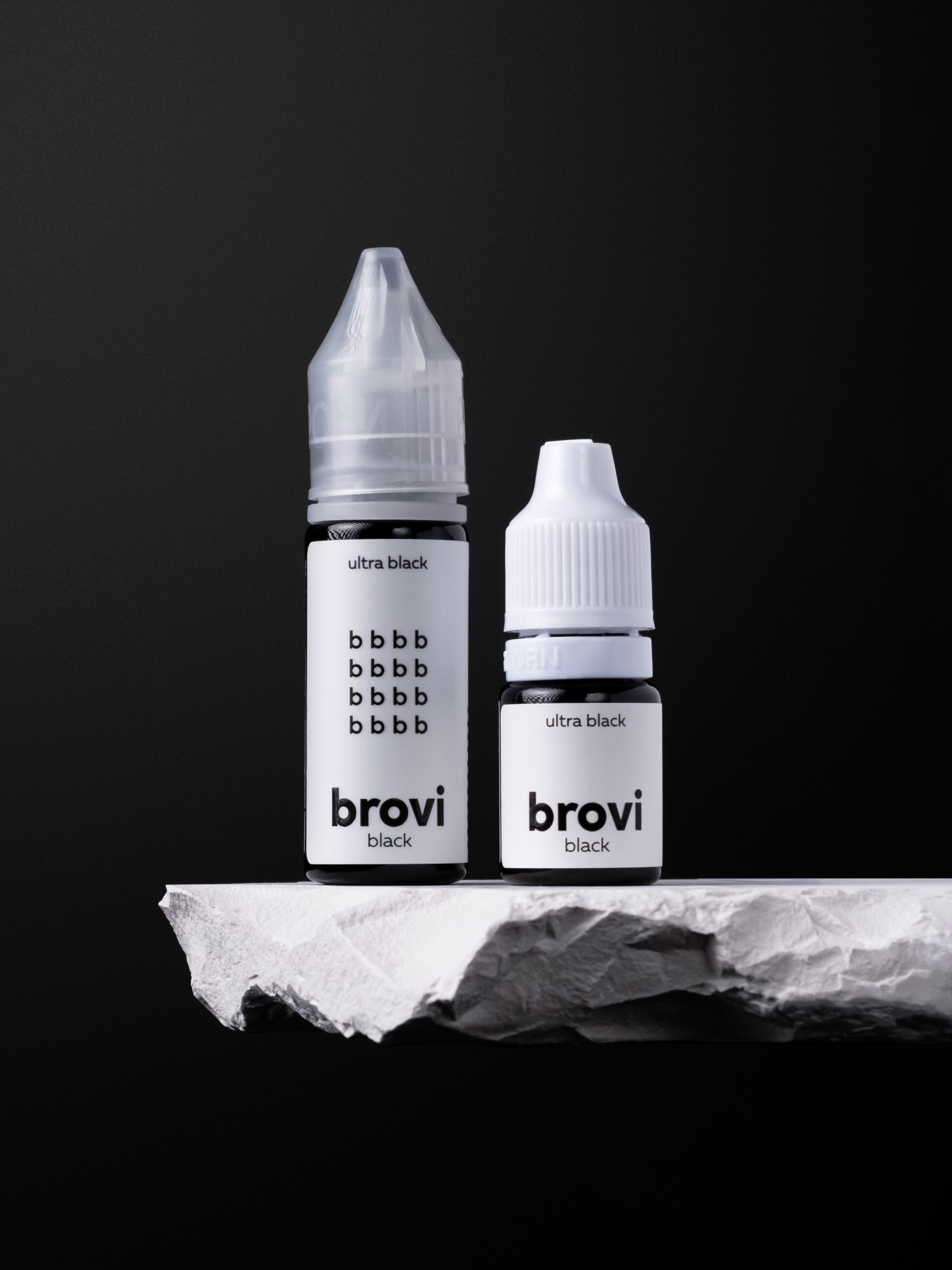 BROVI ქუთუთოს პიგმენტი ultra black